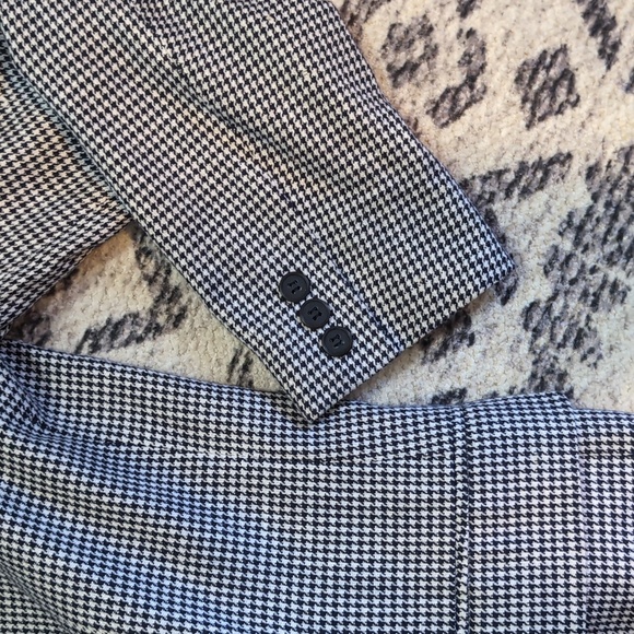 Vintage 80/90's Pendleton black/ white Houndstooth blazer, sz 12. - Picture 10 of 10